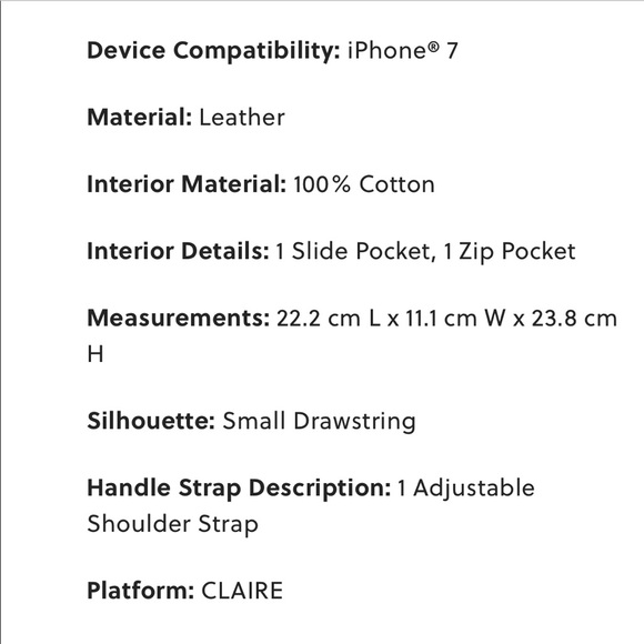 Fossil Claire crossbody - Picture 5 of 6